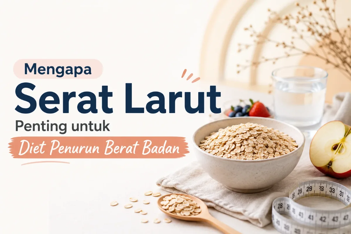 Mengapa Serat Larut Penting untuk Diet Penurun Berat Badan